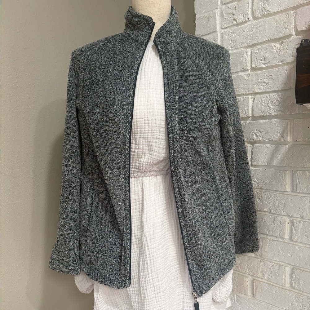 Stan Herman Gray Full-Zip Jacket